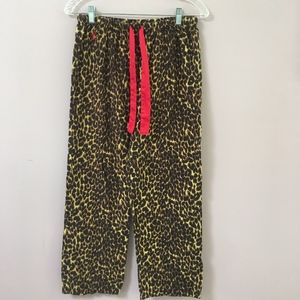 Ralph Lauren Leopard Print Pajamas Pants